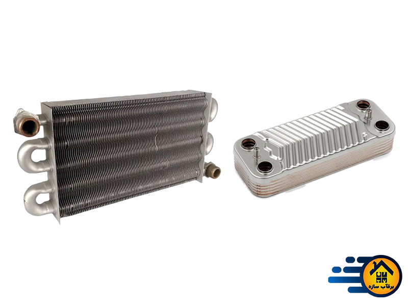 مبدل اصلی و ثانویه پکیج دیواری ایران رادیاتور