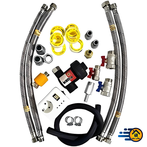 پک لوازم نصب پکیج دیواری استاندارد